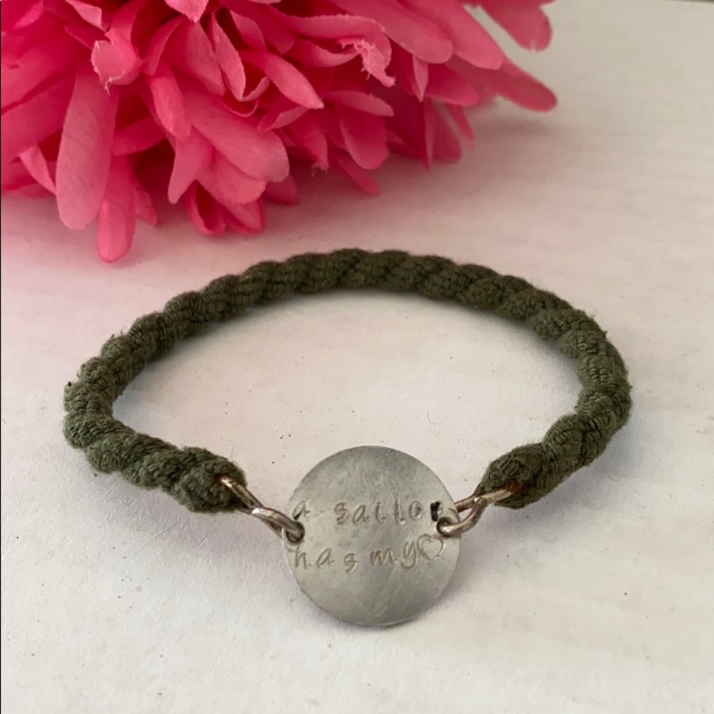♥️Bracelet “a sailor has my ❤️”♥️